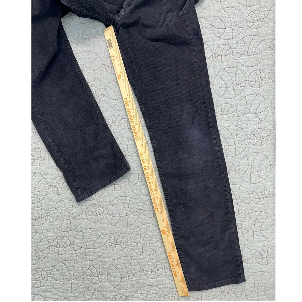Levis 514 Corduroy Pants Black Slim Straight / Mens 34x36